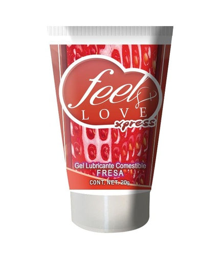 Lubricante Feel Love 20ml FRESA