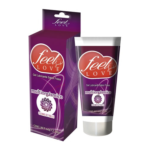 Lubricante Feel Love 60ml MULTIORGASMICO